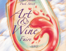 Park St. Art & Wine Faire – Poster